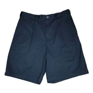 Nike Golf Men's Shorts Sz 36 Blue Pleated FitDry‎